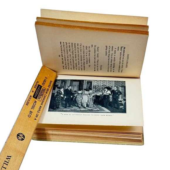 Daddy-Longlegs Jean Webster Book HC 1912 with Photo Scenes from the Play 1919 - Picture 7 of 14